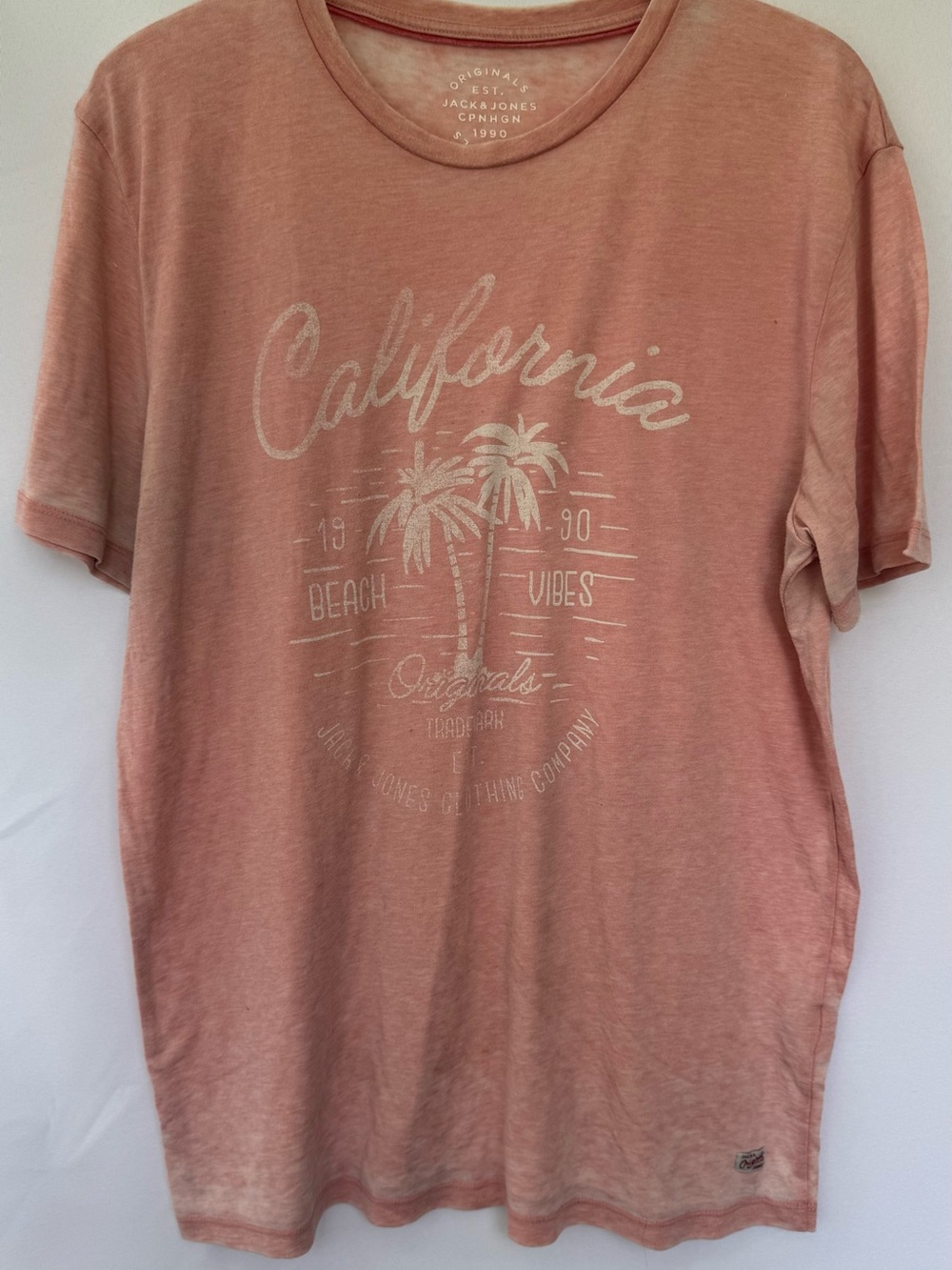 Jack & Jones California Graphic Tee - Dusty Rose
